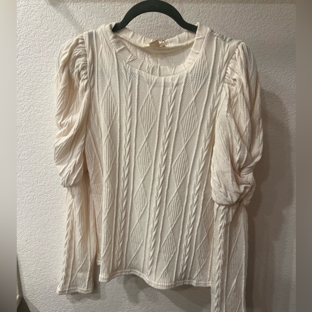 Long sleeve, little thicker size medium